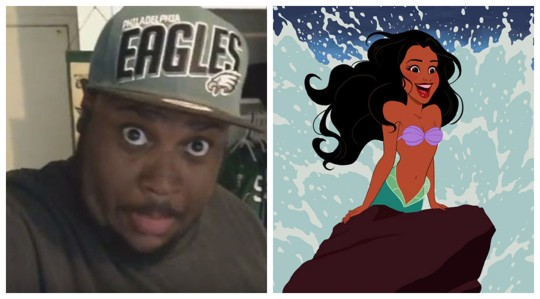 The little mermaid can't be black